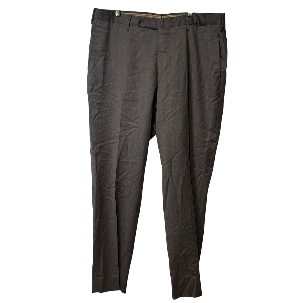 Incotex‎ Dress Pants Mens 38 Gray Super 100s 100% Wool Slowear Benson Trousers